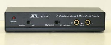 Technolink (TEC) TC-720 Stereo Microphone/RIAA Phono Pre-Amp, Preamp (Preamplifier)