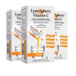 Asterveda Lypo-Spheric Vitamin C Supplements| Liposomal Encapsulation Technology (Pack of 3) - 90 Packets