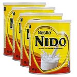 Nestlé Nido Instant Full Cream Milk Powder, 4 X 400 G