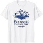 North Cascades National Park Mountain Design T-Shirt