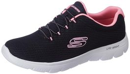 Skechers-Women's Casual Shoes-Summits - Quick LAPSE-12985ID-BKCL-9 Mauve