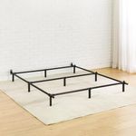 Best Price Mattress 7 Inch Metal Bed Frame for Box Springs, Heavy Duty Steel Construction, Queen