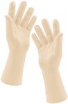 Chendvol Men's and Women's 9.5" Spandex Gloves Stretchy Cosplay Costume Gloves, Skin