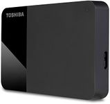 Toshiba 4TB Canvio Ready – 2.5 inch Portable External Hard Drive with SuperSpeed USB 3.2 Gen 1, Compatible with Microsoft Windows 7, 8 and 10, Black (HDTP340EK3CA)