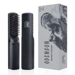 Odenson Beard Forger - Ultimate Tool, Cordless Heated Brush and Straightener for Beard and Hair, Heated Comb for Beard Styling and Care