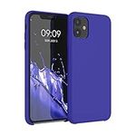 kwmobile Case Compatible with Apple iPhone 11 Case - TPU Silicone Phone Cover with Soft Finish - Baltic Blue