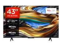 TCL 43P755K 43-inch Ultra HD, Wide Color Gamut, 4K HDR TV, Smart TV Powered by Android TV (Dolby Atmos 2.0, Dolby Vision, HDR 10+, Voice Control, compatible with Google assistant, Chromecast built-in)