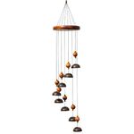 CIM wind chime - SPIRAL SINGING BOWLS - total length: 76cm - incl. s-hook suspension - weatherproof