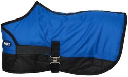 Tough 1 600D Waterproof Poly Adjustable Foal Blanket, Royal Blue, Medium