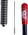 Prostick 3 Foot Fiberglass 1000 Watt Black CB Radio Antenna with Heavy Duty Stainless Steel Spring.