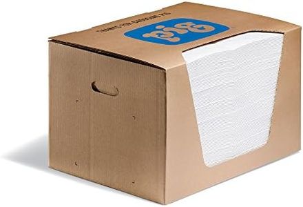 New Pig Oil Mat - Oil-Only Absorbent Mat Pad - 100 Pads per Dispenser Box - 15" x 20" Pad - Absorbs up to 28 ounces per Pad - Heavyweight - MAT440