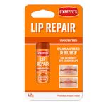 O'Keeffe's Lip Repair Unscented Lip Balm, 4.2g – For Extremely Dry, Cracked Lips | All-Day Moisture with 7 Moisturising Ingredients