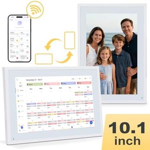 COMIX 10.1-inch Smart Digital Wall Calendar,Electronic Calendar with Touch Screen Display–Family Organizer for 2026 Schedules & Chore Charts,Includes Wall Mount,Ideal for Home & Office