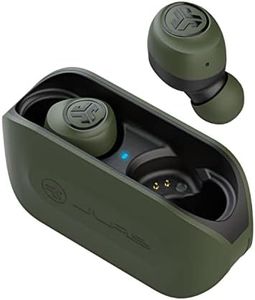 JLab Go Air True Wireless Bluetooth Earbuds + Charging Case Green Dual Connect IP44 Sweat Resistance Bluetooth 5.0 Connection 3 EQ Sound Settings: JLab Signature, Balanced, Bass Boost