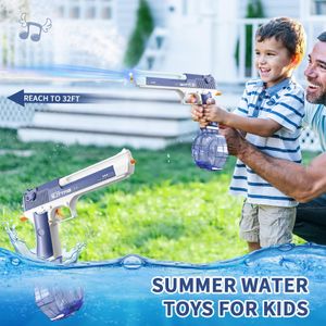 2-Pack Electric Water Guns for Kids & Adults – 30FT Range, 450CC+60CC