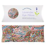 Clarity Blend Aromatherapy - Weighted Lavender Bags for Yoga, Meditation & Relaxation - Aromatherapy Lavender Pillow Bag Filled with Flaxseed - Washable Pima Cotton Cover Facial Tension Release