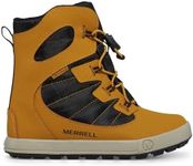 Merrell Unisex Kid's Snow Bank 4.0 WTRPF Boot, Wheat, 38 EU