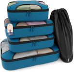 Shacke Pak - 4 Set Packing Cubes - Travel Organizers with La