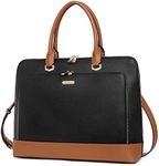 CLUCI Leather Briefcase for Women 1