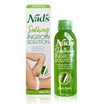 Nad's Soothing Ingrow Solution, Ingrown Hair Reduction, Treatment for Ingrown Hairs, Redness and Inflammation, Ingrown Hair Treatment, 125ml