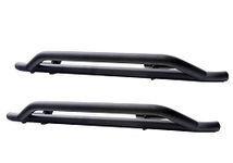 RAMPAGE PRODUCTS Slimline 2" Drop Step Side Bars for Jeep Wrangler JL | Pair, Steel, Textured Black | 26629 | Fits 2018-2024 Jeep Wrangler JL 2-Door