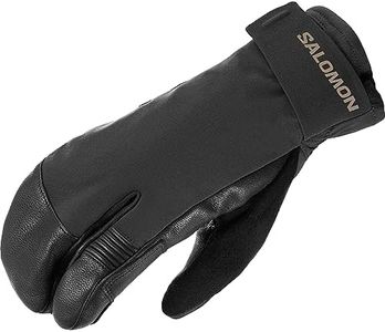 Salomon Qst Paw Gore-Tex Unisex Waterproof Gloves Ski Snowboarding Hiking, Durable grip, Weather protection, and Lasting warmth, Black, M