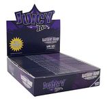 JUICY JAYS King Size Slim Rolling Paper BlackBerry Brandy Flavored Full Box of 24