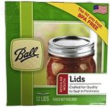 Ball Regular Mouth Jar Lids 4 Pack