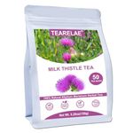 TEARELAE - Milk Thistle Tea - 50 Count - 100% Natural Milk Thistle Seeds Tea Bags