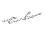 DHIHAA® Metal Running Letter Turbo Logo Emblem Sticker for Car Bike (13.5cmx 5cm) (Chrome)