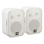 JBL Professional C1PRO-WH High Performance 2-Way Professional Compact Loudspeaker System, White, Sold as Pair