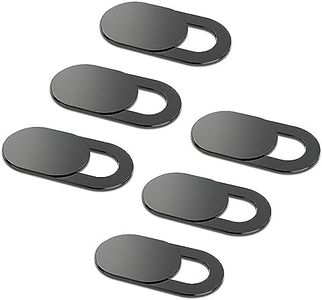 KACA Webcam Cover, Privacy Protector Webcam Cover Slide, Compatible with Laptop, Desktop, PC, Smartphone, Protect Your Privacy and Security, Strong Adhesive, Set of 6