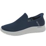 Skechers Men's Gowalk Flex Hands Free Slip ins Athletic Slip-On Casual Walking Shoe, Navy, 9.5 X-Wide
