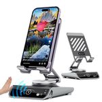 minisopuru Air Glide Phone Remote Control for TikTok – Phone Scroller Remote with Phone Stand, Short Video Phone Remote Controller for iOS/Android, Compatible with 4"-11" Phone/Tablet/iPhone/iPad.