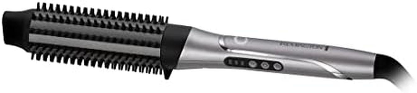 Remington PROluxe You Hot Brush for Volume, Body and Big Bouncy Curls (38mm Barrel, StyleAdapt Technology Learns, Adapts, Personalises Heat to your Hair, Diamond Ceramic Coating, 160°C-210°C) CB9800