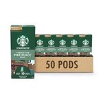 STARBUCKS By Nespresso Pike Place Roast Coffee Capsules, 5 Boxes, 265 g