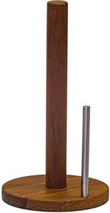 Manada Teak & Stainless Steel Paper Towel Holder