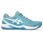 ASICS Dedicate 8 Clay Woman Tennis Shoes Blue Yellow