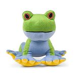 Petface Plush Trev Tree Frog Eco Friendly Planet Dog Toy