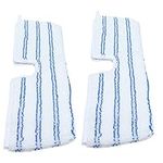 2 Pack Microfiber Flip Mop Refills，Compatible with O-Cedar Dual Action Flat Mop，Replacement Mop Heads for Dry/Wet Use，Machine Washable Reusable Mop Pads，for Wood，Laminate，Tile，Vinyl Floors