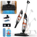 SEZNIK Turbo Sweep 3-in-1 Handheld Vacuum & MOP | 600W Power, 20kpa Suction | 600ml Dust Cup & 200ml Water Tank | Vacuum with Mopping Function | 1 Year Warranty (SZ-V07)