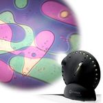 MATHMOS Lava Lamp Projector in Black – Violet/Green