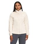 THE NORTH FACE Women's Osito Full Zip Fleece Jacket, Gardenia White, Medium