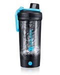 VOLTRX Shaker Bottle, Gallium USB C Rechargeable Electric Protein Shake Mixer, Shaker Cups for Protein Shakes and Meal Replacement Shakes, BPA Free, Made with Tritan