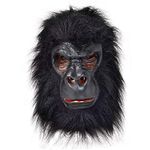 Bristol Novelty Gorilla Latex Mask, One Size