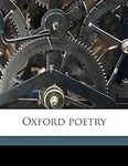 Oxford Poetr, Volume 1919