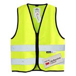 Salzmann 3M Children's High Visibility Safety Vest with Zipper | Made with 3M Reflective Material