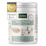 AniForte MSM Powder for Dogs & Cats 300 g - High Purity Methylsulfonylmethane, High Dose with Purity 99.94%, Organic Sulphur for Animals as Joint Powder