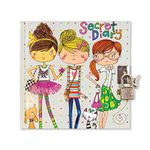 Frame Company Rachel Ellen Friends Secret Diary, Paper, Multicolour, 14.8 x 14.4 x 2.8 cm