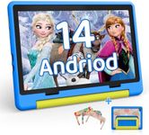 HiGrace Kids Tablet, Tablet for Kids with 10 inch Android 14 Tablet Octa-Core, 8GB RAM + 64GB ROM/1 TB Expansion, Children Tablet with Parent Control with Protective Case - Blue